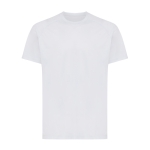 Sport T-shirt van gerecycled polyester, 150 g/m2 Iqoniq kleur lichtgrijs met afdrukgebied