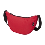 Waterafstotende heuptas van gerecycled polyester, inhoud 1,5 liter kleur rood