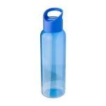 RPET-waterfles met siliconen dop en handvat 500ml kleur blauw vierde weergave