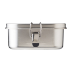 Lunchbox met afscheider 1,2L Inox Space kleur zilver vierde weergave