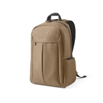 Nylon gerecyclede rugzak met waterdichte ritsen 22L 15,6” kleur camel