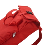 Rugzak met rolsluiting en gesp 20L Urban RPET kleur rood tweede detail weergave