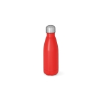 Roestvrijstalen drinkfles met matte afwerking 400ml kleur rood