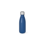 Roestvrijstalen drinkfles met matte afwerking 400ml kleur marineblauw