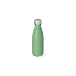 Roestvrijstalen drinkfles met matte afwerking 400ml kleur pastel groen