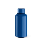 Gerecyclede aluminium drinkfles met lekvrije dop 550ml kleur blauw