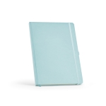 Notitieboek van gerecycled papier met harde kaft A4 kleur pastel blauw