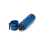 Thermosfles van gerecycled rvs met beker in de deksel 810ml kleur marineblauw derde weergave