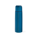 Thermosfles van gerecycled rvs in verschillende kleuren 500ml kleur blauw