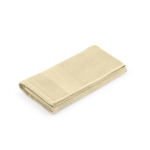 Badhanddoek 70x140cm van gerecycled katoen 500 g/m2 Reliëf kleur beige