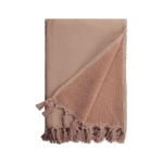 Handdoek met katoen en polyester in felle kleuren 320 g/m2 kleur camel tweede weergave