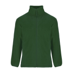 Fleece jas van polyester met hoge kraag voor heren 300 g/m2 Roly kleur groene fles