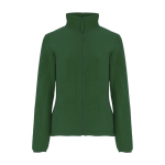 Fleece jack van 100% polyester voor dames 300 g/m2 Roly kleur groene fles