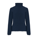 Fleece jack van 100% polyester voor dames 300 g/m2 Roly kleur marineblauw