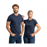 Unisex T-shirt van 100% katoen met korte mouwen 150 g/m2 Roly Atomic kleur oranje luxe weergave 2