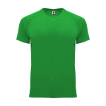 Sportshirt van 100% polyester voor heren 135 g/m2 Roly kleur appel groen