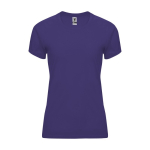 Sportshirt van 100% polyester voor dames 135 g/m2 Roly kleur paars