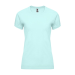 Sportshirt van 100% polyester voor dames 135 g/m2 Roly kleur mintgroen