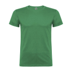 T-shirt van 100% katoen voor heren 155 g/m2 Roly Beagle kleur groen