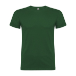 T-shirt van 100% katoen voor heren 155 g/m2 Roly Beagle kleur groene fles