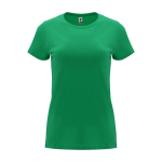 T-shirt van 100% katoen voor dames 170 g/m2 Roly kleur groen