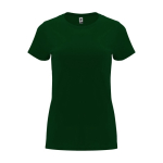 T-shirt van 100% katoen voor dames 170 g/m2 Roly kleur groene fles