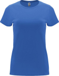 T-shirt van 100% katoen voor dames 170 g/m2 Roly kleur riviera blauw