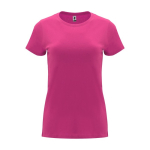 T-shirt van 100% katoen voor dames 170 g/m2 Roly kleur fuchsia