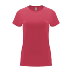 T-shirt van 100% katoen voor dames 170 g/m2 Roly kleur onverzadigd rood