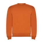 Trui voor kinderen van katoen en polyester 280 g/m2 Roly kleur oranje