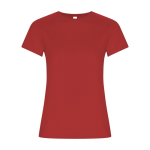 T-shirt van 100% biologisch katoen voor dames 160 g/m2 Roly kleur rood