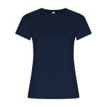 T-shirt van 100% biologisch katoen voor dames 160 g/m2 Roly kleur marineblauw