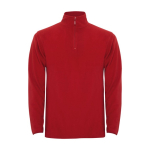 Micropolar trui van 100% polyester voor heren 155 g/m2 Roly kleur rood