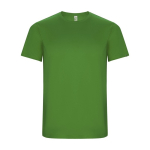 Sportshirt van 50% gerecycled polyester voor heren 135 g/m2 Roly kleur appel groen