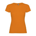 T-shirt van 100% katoen voor dames 155 g/m2 Roly kleur oranje