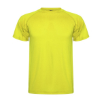 Sportshirt van polyester piqué voor heren 150 g/m2 Roly kleur neon geel