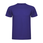 Sportshirt van polyester piqué 150 g/m2 Roly kleur paars