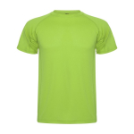 Sportshirt van polyester piqué 150 g/m2 Roly kleur limoen groen