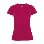 Sportshirt van piqué voor dames 150 g/m2 Roly kleur fuchsia