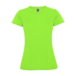 Sportshirt van piqué voor dames 150 g/m2 Roly kleur limoen groen