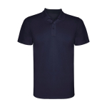 Spotieve polo van polyester piqué voor heren 150 g/m2 Roly kleur marineblauw