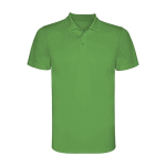 Sportieve kinder polo van polyester piqué 150 g/m2 Roly kleur appel groen