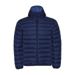 Gevoerde jas van polyester voor heren 290 g/m2 Roly kleur marineblauw