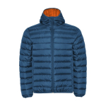 Gevoerde jas van polyester voor heren 290 g/m2 Roly kleur donkerblauw