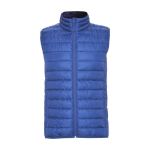 Isolerend vest van polyester met dons voor heren 290 g/m2 Roly kleur electrisch blauw