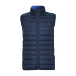 Isolerend vest van polyester met dons voor heren 290 g/m2 Roly kleur marineblauw