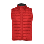 Isolerend vest van polyester met dons voor dames 290 g/m2 Roly kleur rood