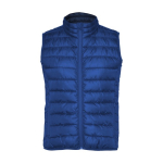 Isolerend vest van polyester met dons voor dames 290 g/m2 Roly kleur electrisch blauw