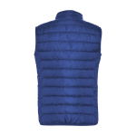 Isolerend vest van polyester met dons voor dames 290 g/m2 Roly kleur electrisch blauw tweede weergave achterkant