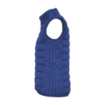 Isolerend vest van polyester met dons voor dames 290 g/m2 Roly kleur electrisch blauw weergave zijkant